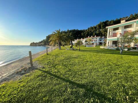 Seafront Family Apartment Ellie Skala Fourkas Bagian luar foto